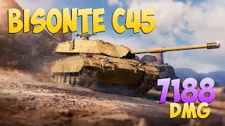 Bisonte C45 - 9 Frags 7.1K Damage - Cursed time! - World Of Tanks