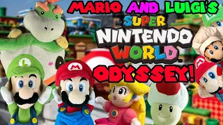 Mario and Luigi's Super Nintendo World Odyssey! | LuigiFan00001