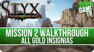 Styx Shards of Darkness Mission 2 Walkthrough (All Gold Insignias, Secondary Objectives, Tokens)