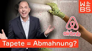 Abmahnung wegen Fototapete! Warum Bilder auf Airbnb teuer werden können | Anwalt Christian Solmecke