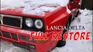 Lancia Delta Integrale EVO1 8V Kat 🇨🇭- FULL RESTORE - Leggi la descrizione!