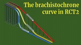 The brachistochrone curve in RCT2