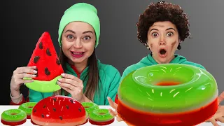 Mukbang Giant Jelly Watermelon  수박 디저트 아이스크림 탕후루 먹방  Decoration YumYum