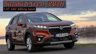 Suzuki S-Cross (2021) 1.4T 6MT 48V AllGrip teszt | A császár új ruhája