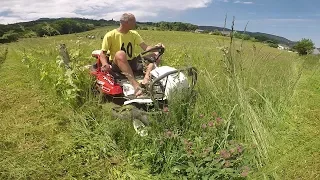 OREC RM982F 4x4  Ride on Brush cutter