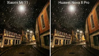 Xiaomi Mi 11 vs Huawei Nova 8 Camera comparison