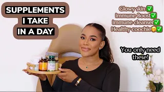 THE BEST SUPPLEMENTS FOR SOFT GLOWY SKIN + IMMUNE SYSTEM + HEALTHY HAIR AND NAILS. Must watch!!