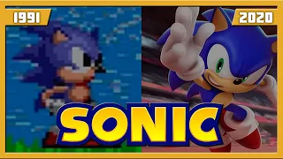 EVOLUTION OF SONIC THE HEDGEHOG GAMES (1991-2020)