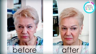 haircut for adult women (Стрижка для женщин в возрасте) tutorial 24