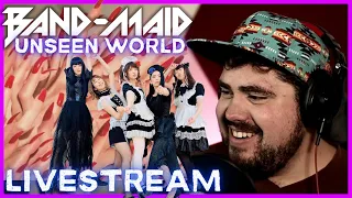 10.23.21 Livestream | Exploring UNSEEN WORLD by BAND MAID! Musician Reactions [Re-Upload]