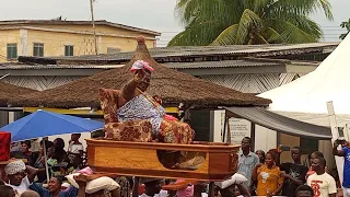 Edina Bakatue 2023: Chiefs and Queens display their dancing skills #edinabakatue #elmina