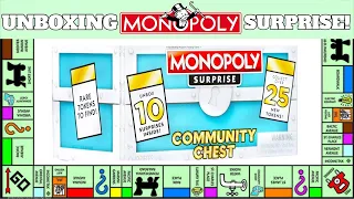 Unboxing Monopoly Surprise Community Chest Treasure Chest Blind Bag Opening!