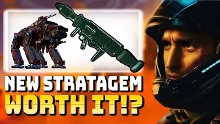 HELLDIVERS 2 NEW STRATAGEM - AIRBURST ROCKET FULLY TESTED VS AUTOMATONS - HOW GOOD IS IT!?