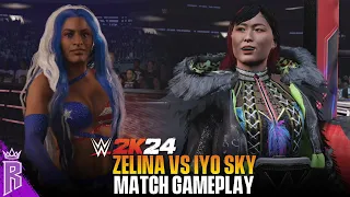 WWE 2K24: Zelina Vega Vs IYO SKY #WWE2K24