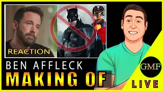 Ben Affleck Batman NOT in Peacemaker MAKING OF REACTION DUB