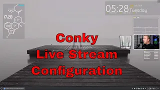 Making Linux Look Good - Conky First-Time Setup - Live Stream