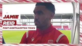 Big goal JAMIE REID reacts | Northampton Town 1-1 Stevenage