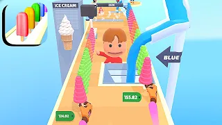 Popsicle Stack ​- All Levels Gameplay Android,ios (Levels 185-187)