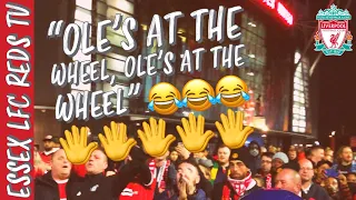 Walking out of Old Trafford singing “Ole’s at the Wheel, Ole’s At the Wheel” infront of the Utd fans