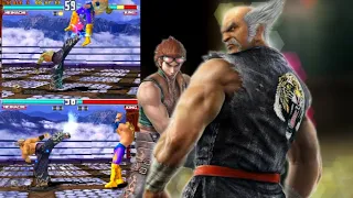 heihachi mishima with hwoarang moves Ultimate gameplay - tekken 3 arcade version.