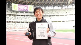 【東京ライジングスター陸上2023】男子100m 萩原 悠海選手　優勝コメント