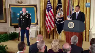 Medal of Honor Ceremony For Ty Carter
