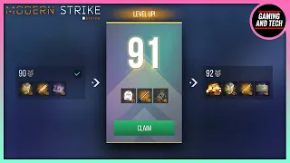 REACHING LEVEL 91 | Modern Strike Online