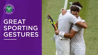 Wimbledon's Most Sporting Gestures