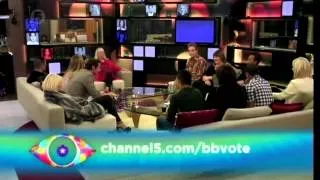 Celebrity Big Brother UK 2012 - 2nd Live Eviction and Interview