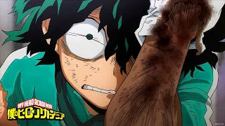 Midoriya Withstands Bakugo's Strongest Attack And Completely Demolishes The Training Building