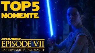 Die 5 BESTEN MOMENTE aus STAR WARS Episode VII: Das Erwachen der Macht | MarcSarpei