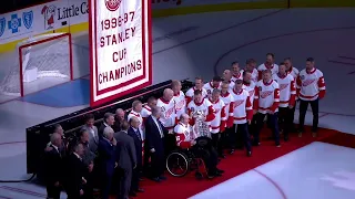 Complete 1997 Stanley Cup anniversary ceremony