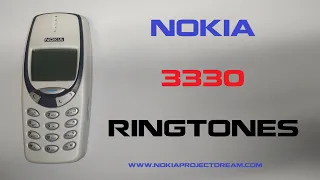 Nokia 3330 - Ringtones - SMS tones - Menus and Games