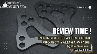 Peninggi + Lowering untuk Yamaha Wr155r, YANG PERTAMA DIINDONESIA? Di Design untuk Trail dan Sumo!