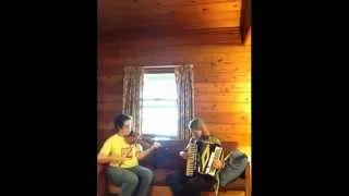 Violin and accordion bluegrass