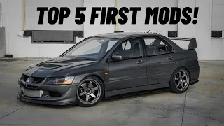 The 5 First Mods You Have To Do To Your Evo!