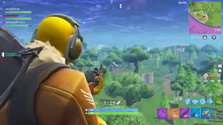 Fortnite 286 meter jumping noscope with hunting rifle