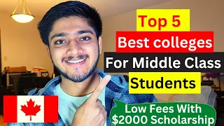 TOP 5 AFFORDABLE COLLEGES IN CANADA | ONTARIO | 2023| Canada International Students| Study in Canada