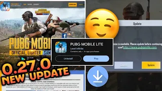 PUBG MOBILE LITE DOWNLOAD 0.27.0 NEW UPDATE 😍 PUBG LITE LOADING PROBLEM FIX I CRASH FIX I NEW GUN