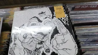 Disk Union Osaka, Japan - Hip Hop Section / Crate Digging (1 of 2)