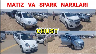 4 - IYUN MATIZ VA SPARK NARXLARI 2024. NAMANGAN CHUST MASHINA BOZORI. #matiz #spark #avto #mashina