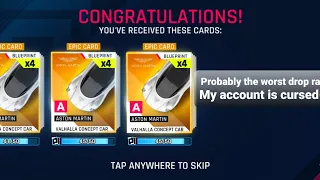 Asphalt 9 | Opening 110× Sian Burst of Speed (BOS) Packs | 9900 tokens spent