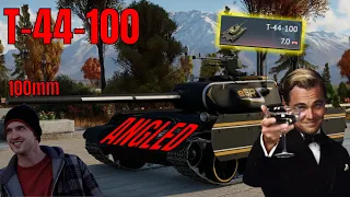 The T-44-100 experience | War thunder