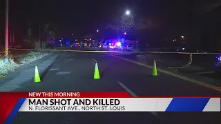 Man shot and killed in north St. Louis early Wednesday morning