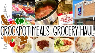 SUMMER CROCKPOT☀️ALDI GROCERY HAUL ☀️