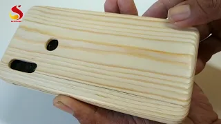 Kreasi kayu KONDOM HP dari limbah kayu palet