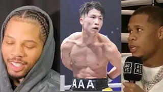 (WOW) GERVONTA LIKES INOUE FIGHT NOT INTERESTED IN DEVIN HANEY TALKS