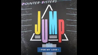 JUMP(FOR MY LOVE) (LONG VERSION)(POINTER SISTERS) 12" VINYL 1983