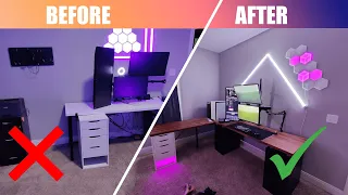 Transforming my MESS into my DREAM gaming and streaming setup!