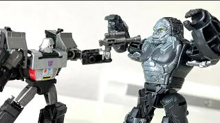 Transformers Stop Motion | Optimus Primal vs Megatron | Rise of the Beasts